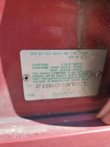 JF1SG65633H708372 - 2003 SUBARU FORESTER 2.5XS წითელი ფოტო 13