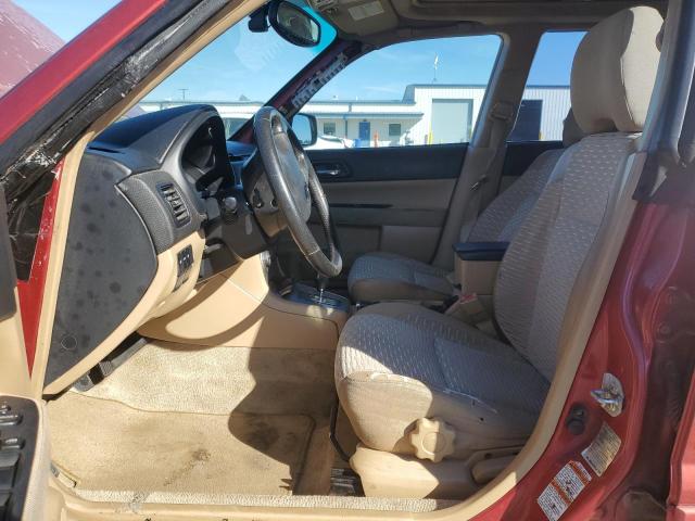 JF1SG65633H708372 - 2003 SUBARU FORESTER 2.5XS წითელი ფოტო 7