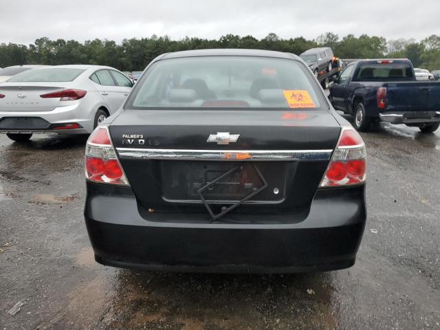 KL1TD56688B059699 - 2008 CHEVROLET AVEO BASE Қара фото 6