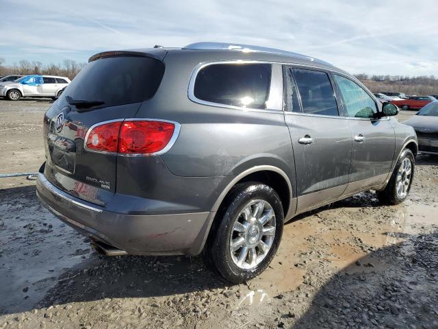 5GAKRBED3BJ349240 - 2011 BUICK ENCLAVE CXL GRAY photo 3