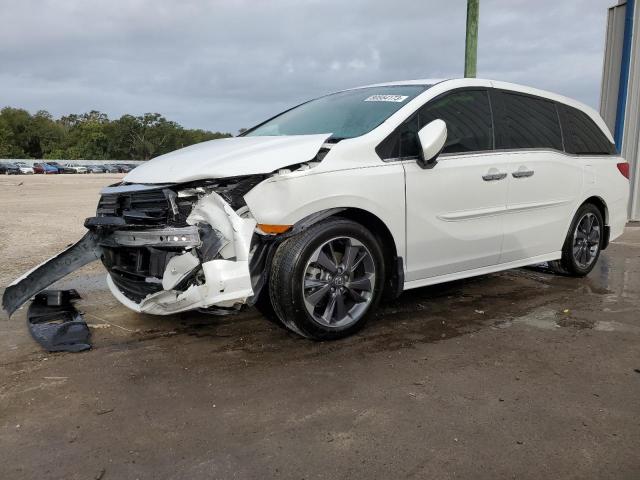 5FNRL6H98PB004927 - 2023 HONDA ODYSSEY ELITE أبيض صورة 1