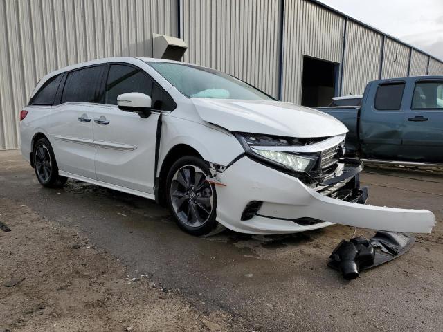 5FNRL6H98PB004927 - 2023 HONDA ODYSSEY ELITE أبيض صورة 4