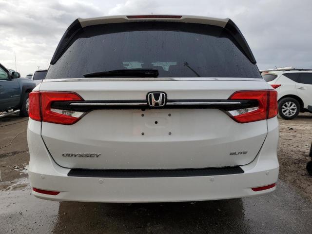 5FNRL6H98PB004927 - 2023 HONDA ODYSSEY ELITE أبيض صورة 6