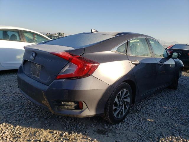 2HGFC2F79JH599982 - 2018 HONDA CIVIC EX GRAY photo 3