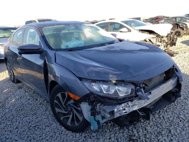 2HGFC2F79JH599982 - 2018 HONDA CIVIC EX GRAY photo 4