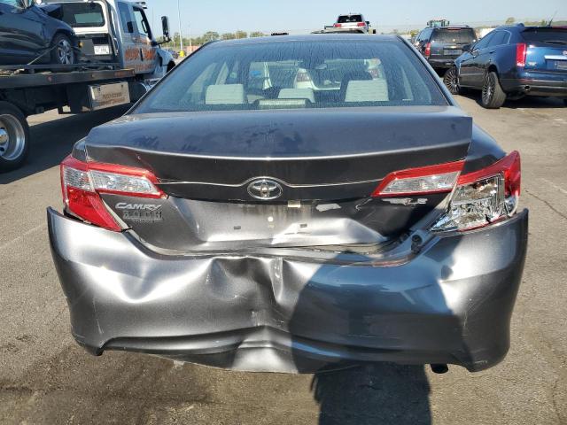 4T4BF1FK4CR235506 - 2012 TOYOTA CAMRY BASE GRAY photo 6