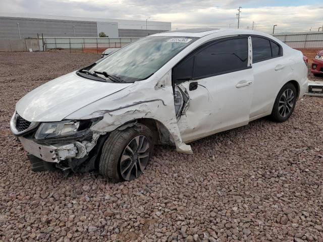 19XFB2F85FE097984 - 2015 HONDA CIVIC EX WHITE photo 1