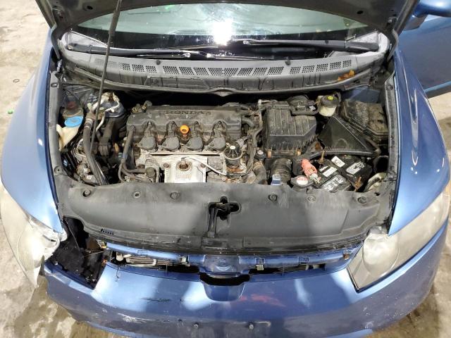 1HGFA16548L079619 - 2008 HONDA CIVIC LX BLUE photo 11