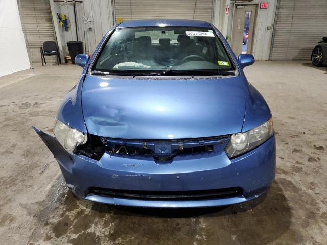 1HGFA16548L079619 - 2008 HONDA CIVIC LX BLUE photo 5