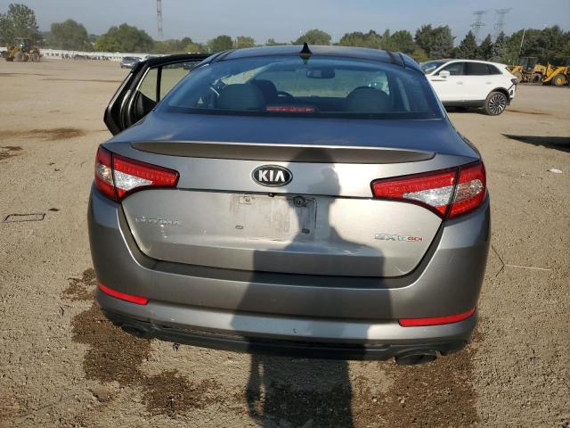5XXGR4A63DG238606 - 2013 KIA OPTIMA SX Сұр фото 6