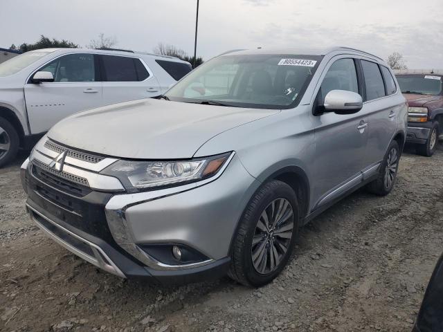 JA4AZ3A33KZ019879 - 2019 MITSUBISHI OUTLANDER SE SILVER photo 1