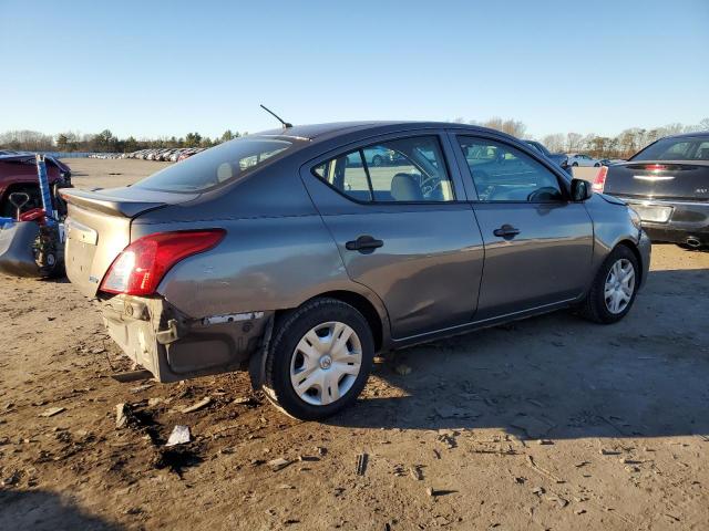 3N1CN7AP7DL865434 - 2013 NISSAN VERSA S GRAY photo 3