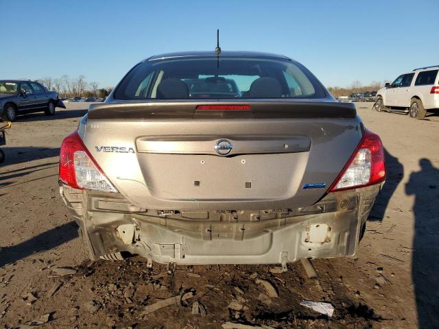 3N1CN7AP7DL865434 - 2013 NISSAN VERSA S GRAY photo 6