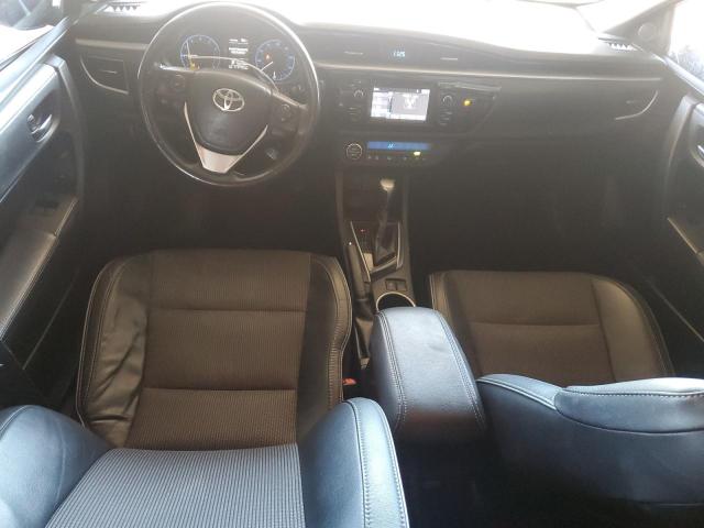 2T1BURHEXEC206134 - 2014 TOYOTA COROLLA L RED photo 8