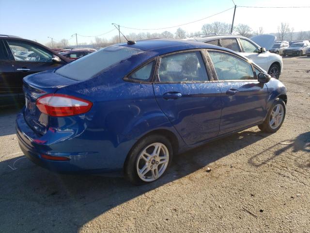 3FADP4BJ2KM145993 - 2019 FORD FIESTA SE BLUE photo 3