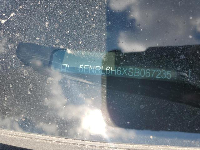 5FNRL6H6XSB067235 - 2025 HONDA ODYSSEY EXL ნაცრისფერი ფოტო 13