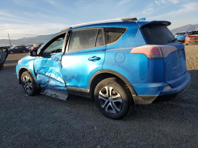 JTMBFREV6GJ075211 - 2016 TOYOTA RAV4 LE BLUE photo 2