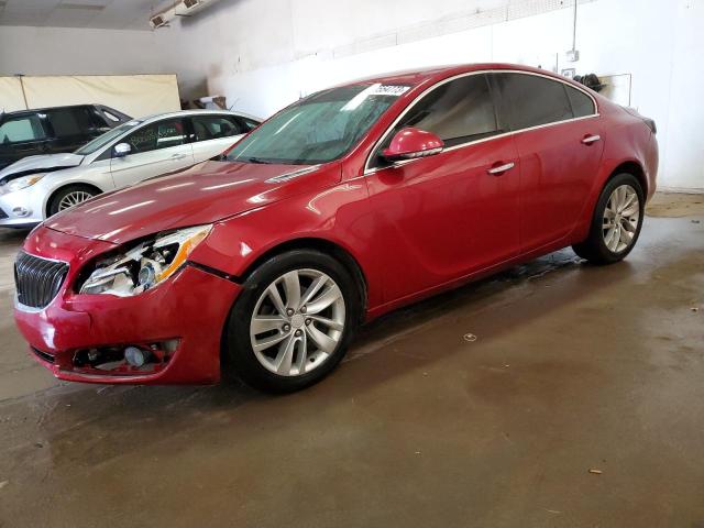 2G4GN5EXXE9160155 - 2014 BUICK REGAL PREMIUM RED photo 1