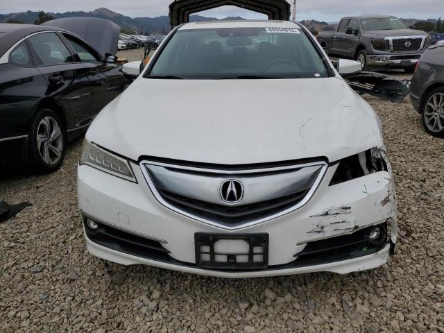 19UUB2F7XFA007490 - 2015 ACURA TLX ADVANCE WHITE photo 5