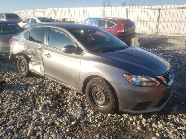 3N1AB7AP0JY289796 - 2018 NISSAN SENTRA S GRAY photo 4