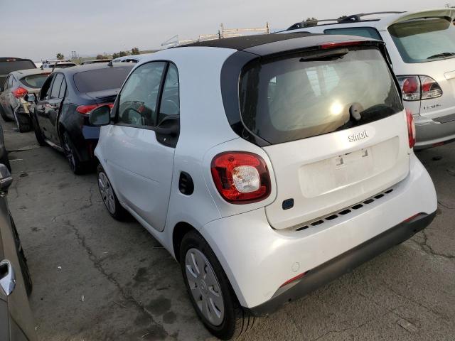 WMEFJ9BA1KK363286 - 2019 SMART FORTWO WHITE photo 2