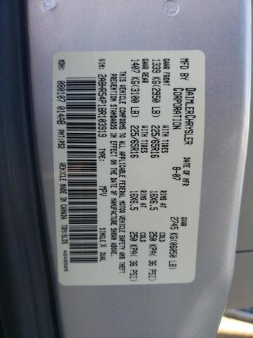 2A8HR54P18R103919 - 2008 CHRYSLER TOWN & COU TOURING Gümüş foto 13