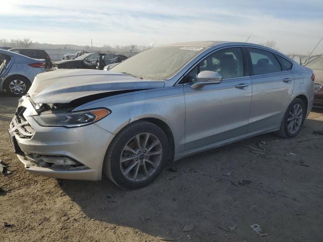 3FA6P0HD5HR405477 - 2017 FORD FUSION SE SILVER photo 1