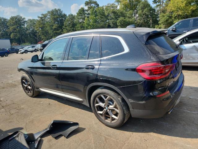 5UXTY3C07M9E67602 - 2021 BMW X3 SDRIVE30I BLACK photo 2