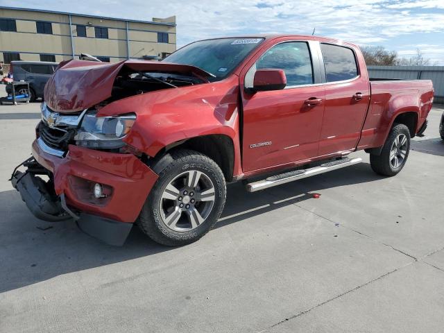 1GCGSBE38F1127993 - 2015 CHEVROLET COLORADO LT RED photo 1