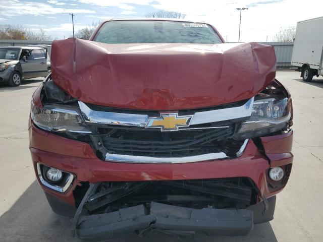 1GCGSBE38F1127993 - 2015 CHEVROLET COLORADO LT RED photo 5