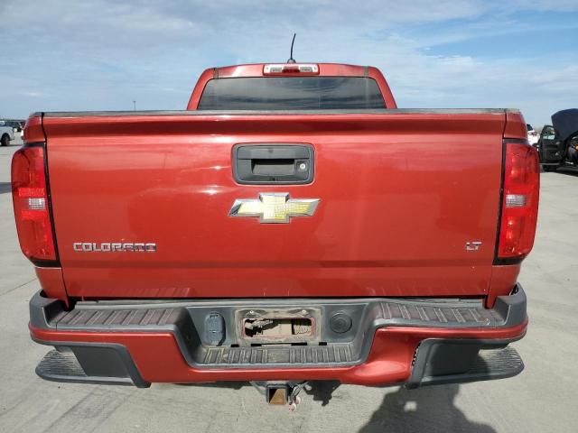 1GCGSBE38F1127993 - 2015 CHEVROLET COLORADO LT RED photo 6