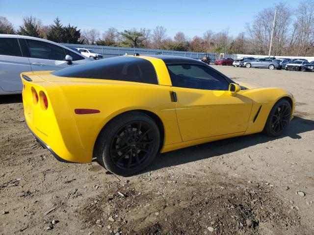 1G1YY24U555113501 - 2005 CHEVROLET CORVETTE YELLOW photo 3