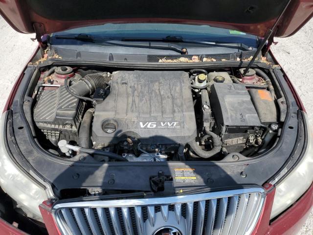 1G4GD5ED7BF261259 - 2011 BUICK LACROSSE CXL 栗色 照片 11