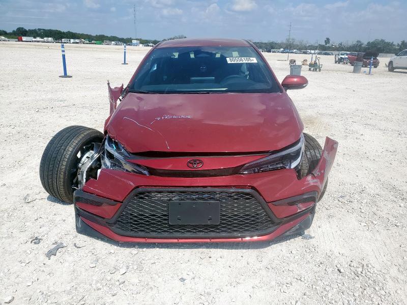 5YFS4MCE2SP244947 - 2025 TOYOTA COROLLA SE Rouge photo 5