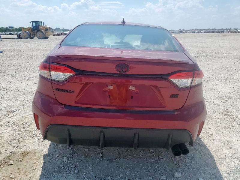 5YFS4MCE2SP244947 - 2025 TOYOTA COROLLA SE Rouge photo 6