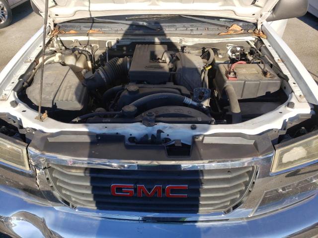 1GTCS136258174562 - 2005 GMC CANYON WHITE photo 11