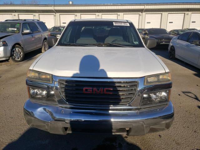 1GTCS136258174562 - 2005 GMC CANYON WHITE photo 5