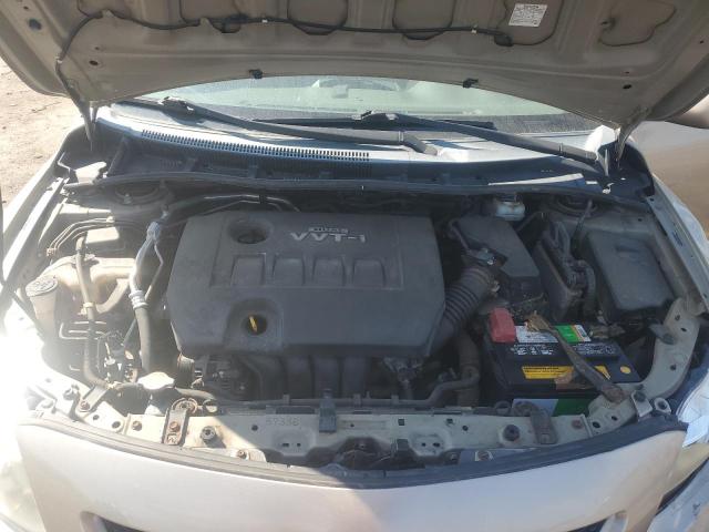 2T1BU4EE8AC523749 - 2010 TOYOTA COROLLA BASE BEIGE photo 11
