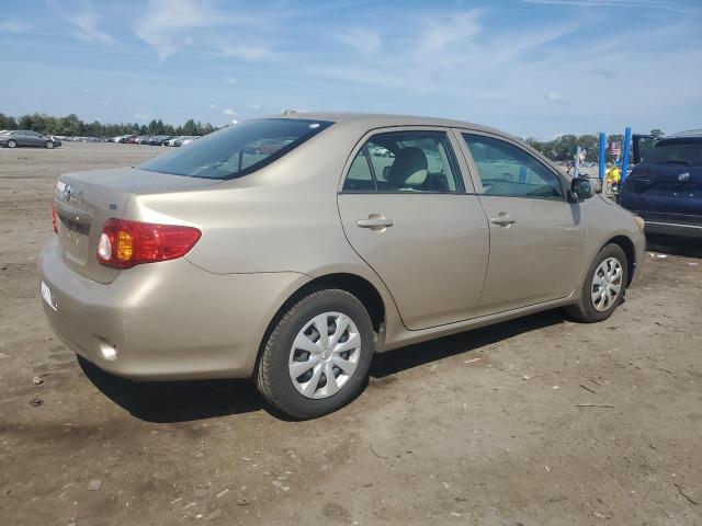2T1BU4EE8AC523749 - 2010 TOYOTA COROLLA BASE BEIGE photo 3