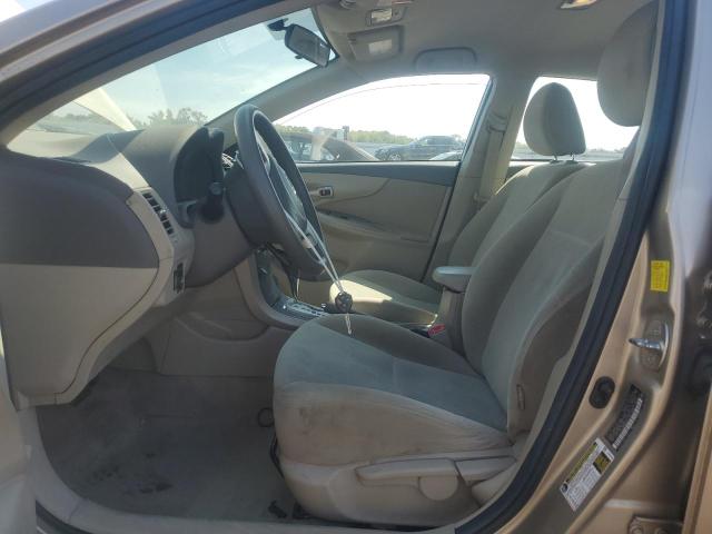 2T1BU4EE8AC523749 - 2010 TOYOTA COROLLA BASE BEIGE photo 7