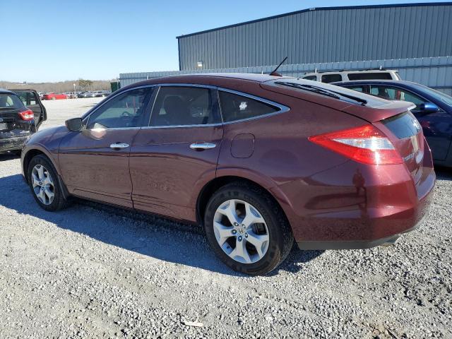 5J6TF1H53CL003182 - 2012 HONDA CROSSTOUR EXL BURGUNDY photo 2