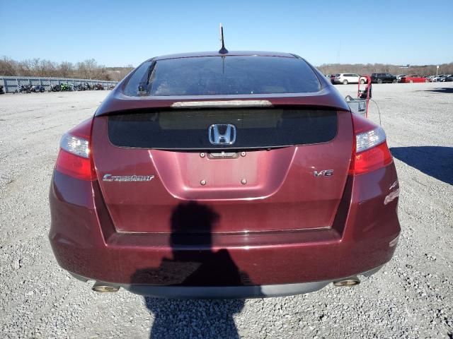 5J6TF1H53CL003182 - 2012 HONDA CROSSTOUR EXL BURGUNDY photo 6