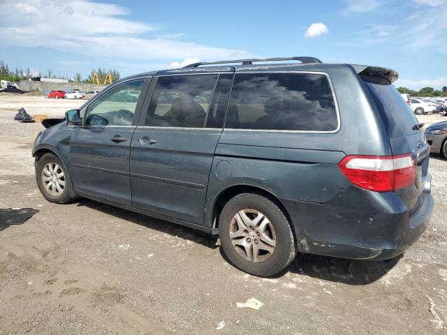 5FNRL38495B401224 - 2005 HONDA ODYSSEY EX GREEN photo 2