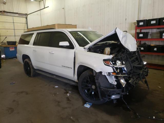 1GNSKHKC1LR255806 - 2020 CHEVROLET SUBURBAN K1500 LT WHITE photo 4