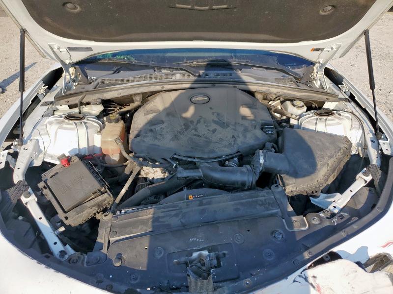 1G1FB3DSXM0104043 - 2021 CHEVROLET CAMARO LS WHITE photo 12