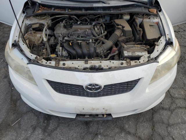 1NXBU40E29Z023782 - 2009 TOYOTA COROLLA BASE WHITE photo 11