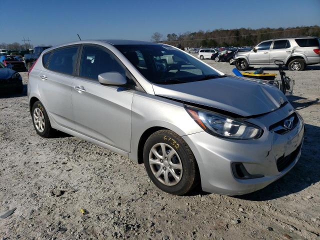 KMHCT5AE5EU173729 - 2014 HYUNDAI ACCENT GLS SILVER photo 4