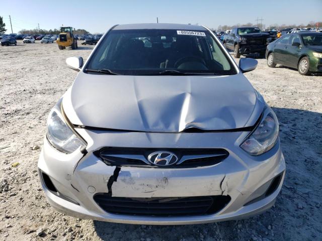 KMHCT5AE5EU173729 - 2014 HYUNDAI ACCENT GLS SILVER photo 5