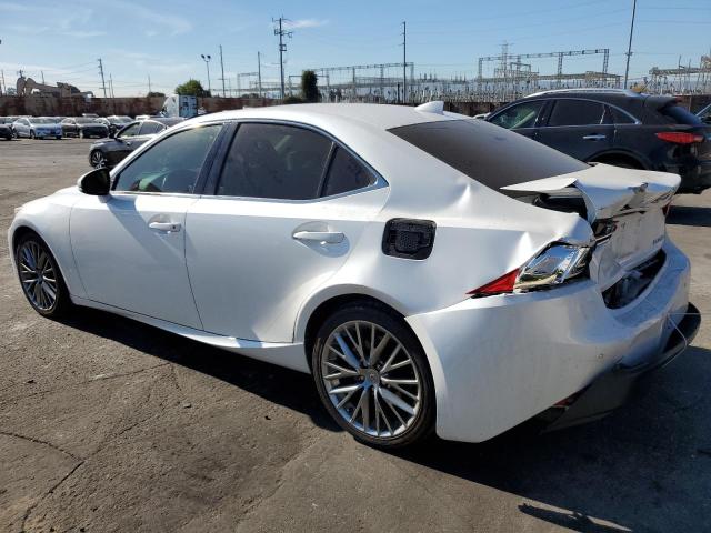 JTHBF1D23E5006697 - 2014 LEXUS IS 250 WHITE photo 2