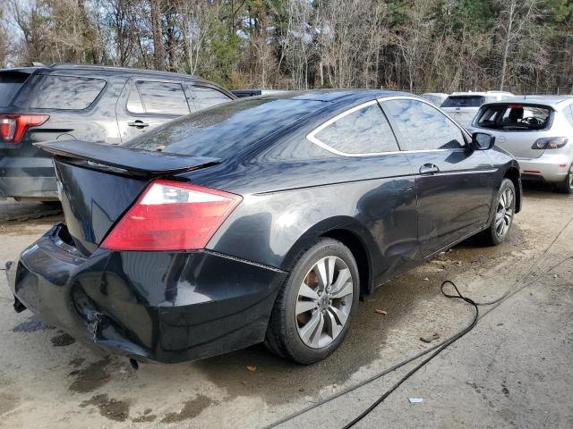 1HGCS12718A021552 - 2008 HONDA ACCORD EX BLACK photo 3